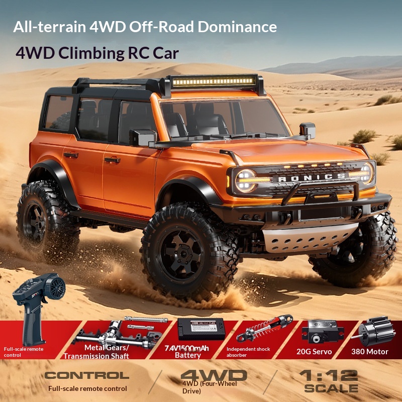 Outdoor Lighting Track - Coche teledirigido Hongxing R22 RC 4WD