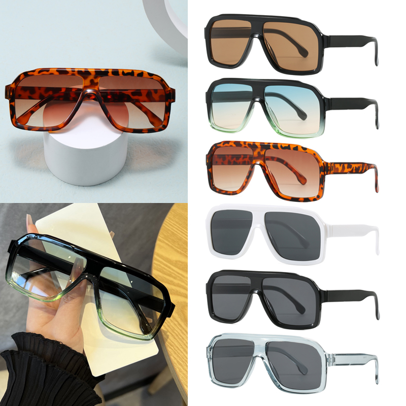 Outdoor Lighting Black - Gafas de Sol Cuadradas Extra Grandes
