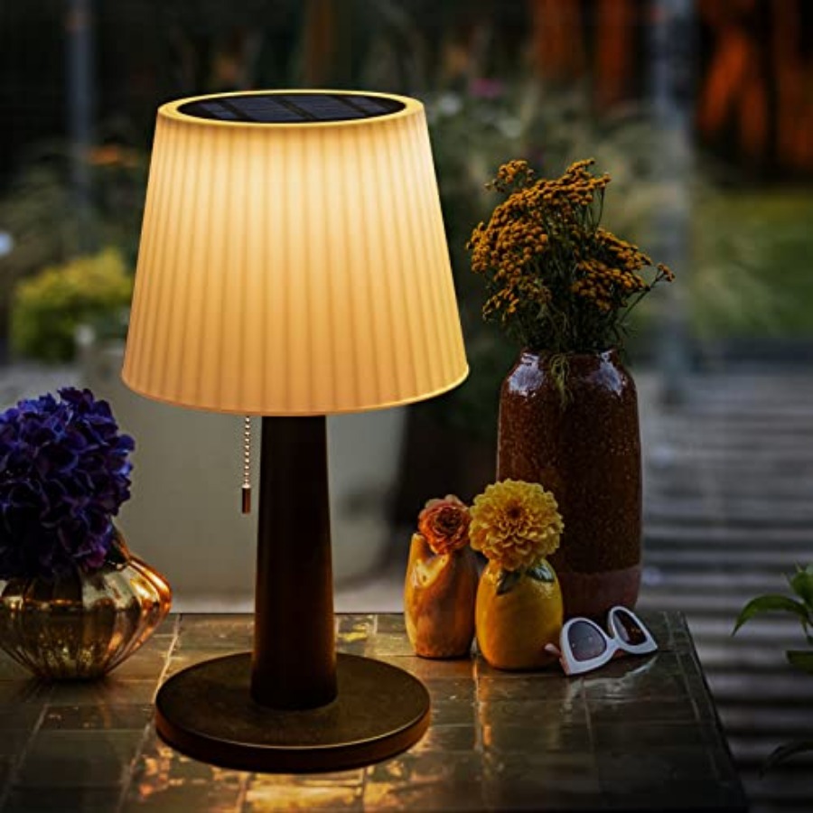 Outdoor Lighting Waterproof - Lámparas Solares de Mesa para Interiores