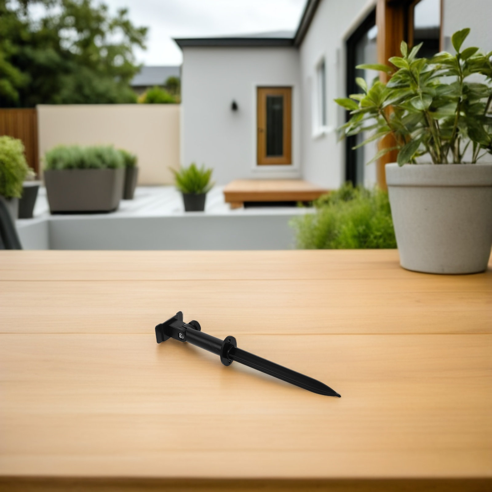 Estacas para jardín, césped y  - Outdoor Lighting Black reseña y precio