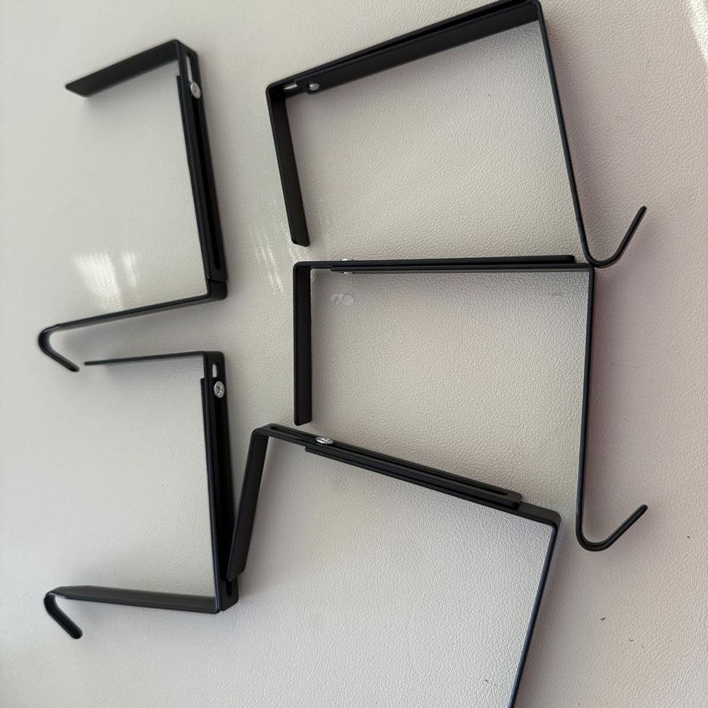 4 piezas de ganchos ajustables - Outdoor Lighting Black reseña y precio