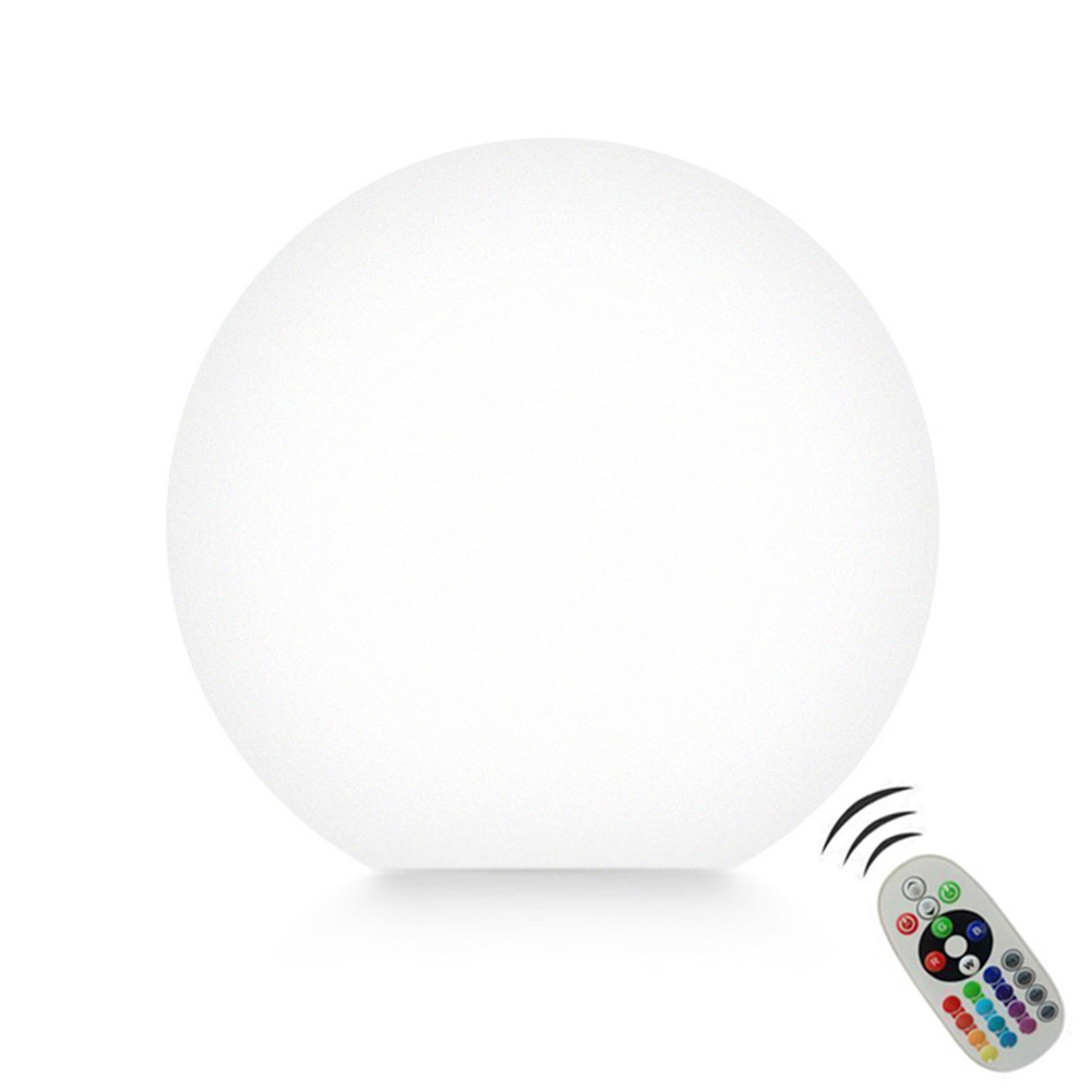 Luz LED recargable con bola br - Outdoor Lighting Effects reseña y precio