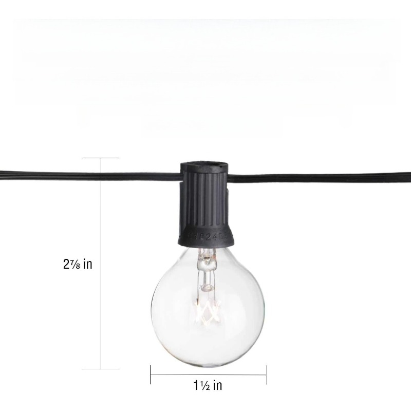Luces de cadena con bombillas  - Outdoor Lighting Effects reseña y precio
