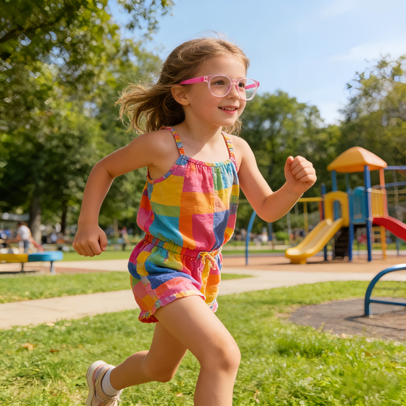 Gafas de moda para niños con f - Outdoor Lighting Black reseña y precio