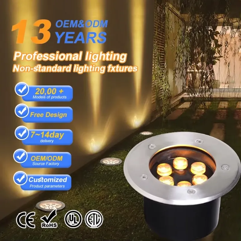 Luz LED Subterránea Impermeabl - Outdoor Lighting And Landscape reseña y precio