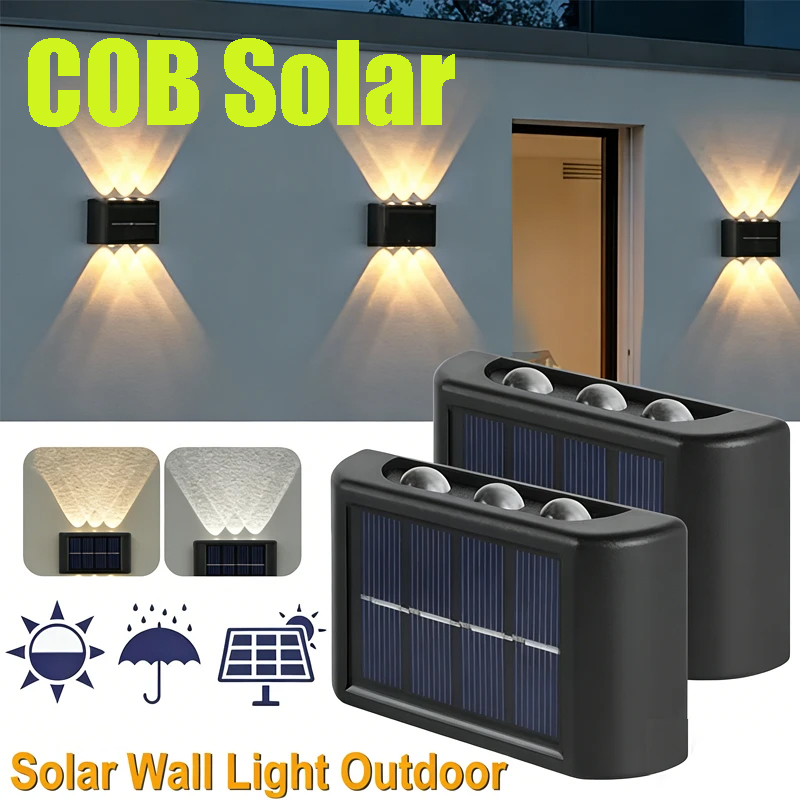 Lámpara Solar COB para Pared,  - Outdoor Lighting Waterproof reseña y precio