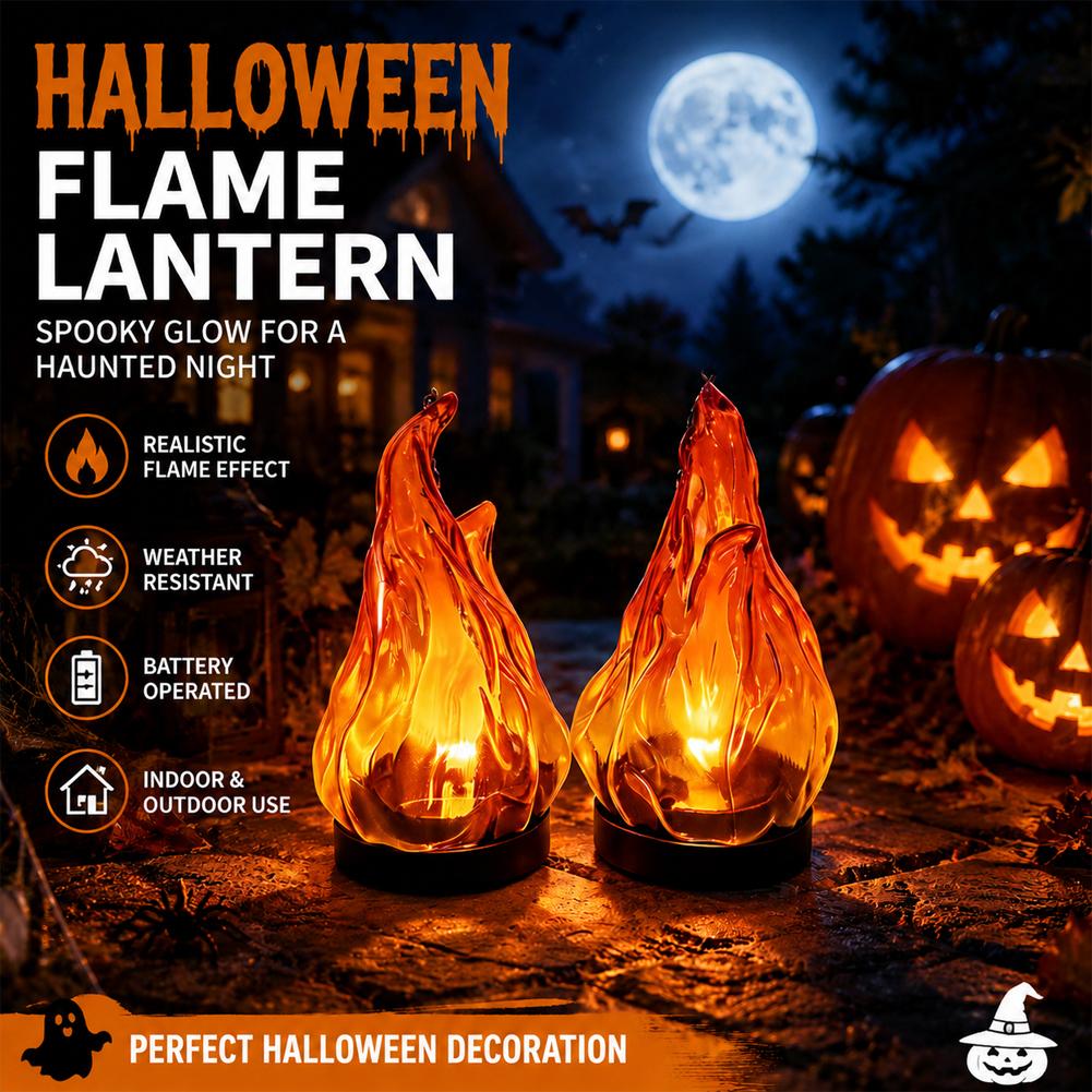 Linterna con llama parpadeante - Outdoor Lighting Effects reseña y precio