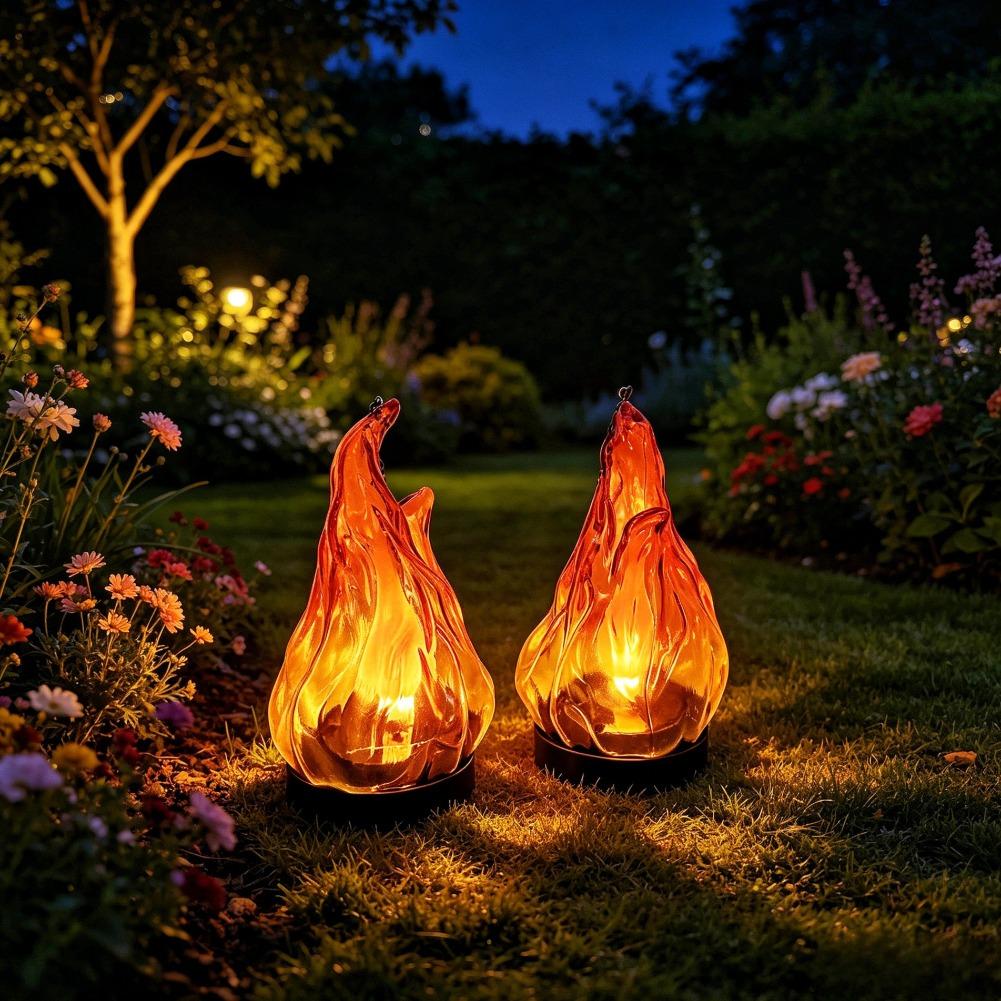 Linterna con llama parpadeante - Outdoor Lighting Effects reseña y precio