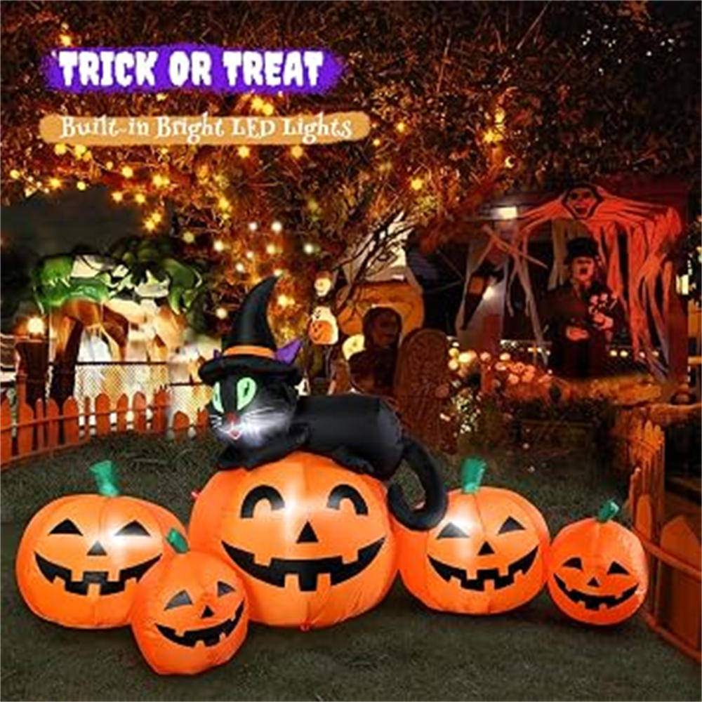 Figura Inflable de 4.6 Pies/1. - Outdoor Lighting Black reseña y precio