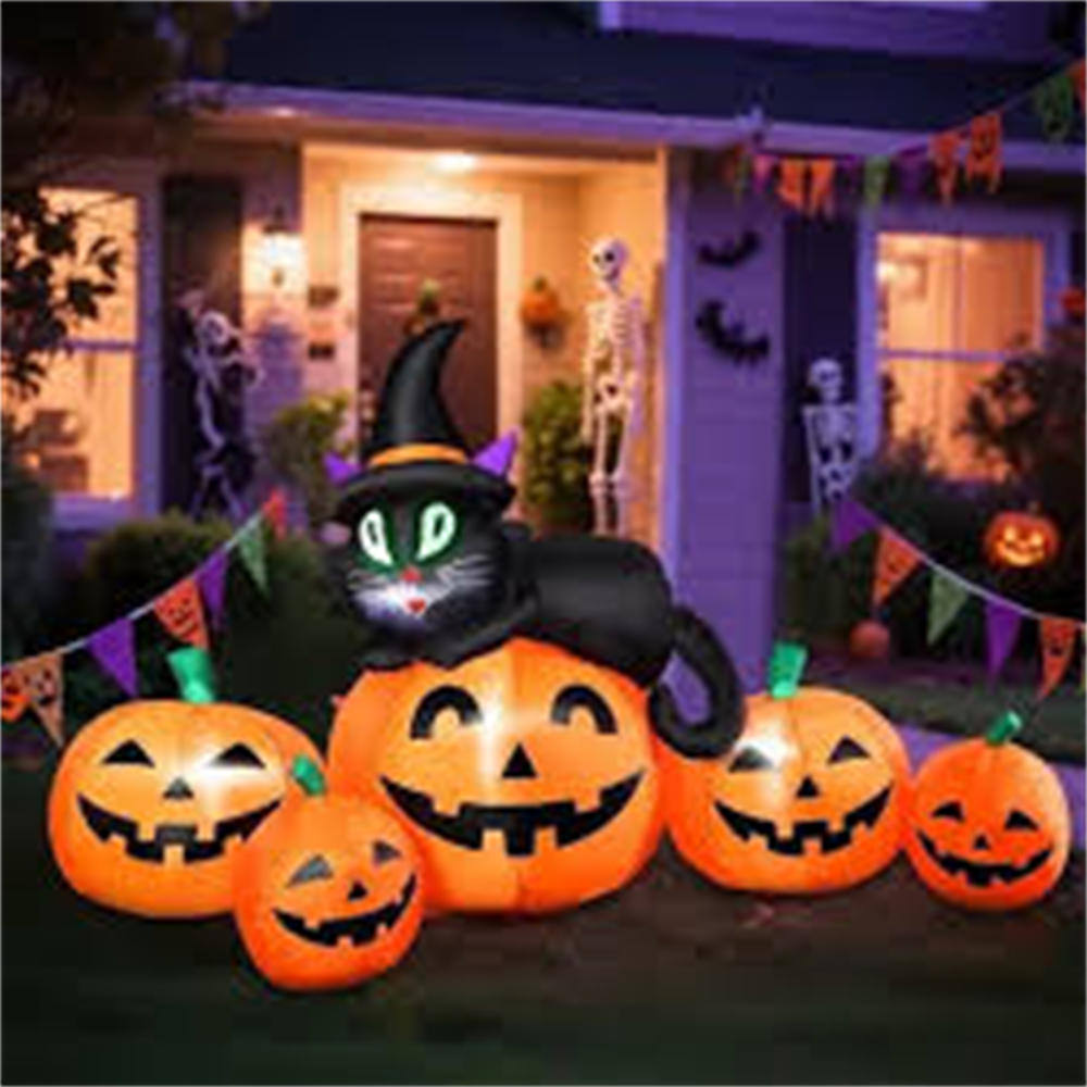 Figura Inflable de 4.6 Pies/1. - Outdoor Lighting Black reseña y precio