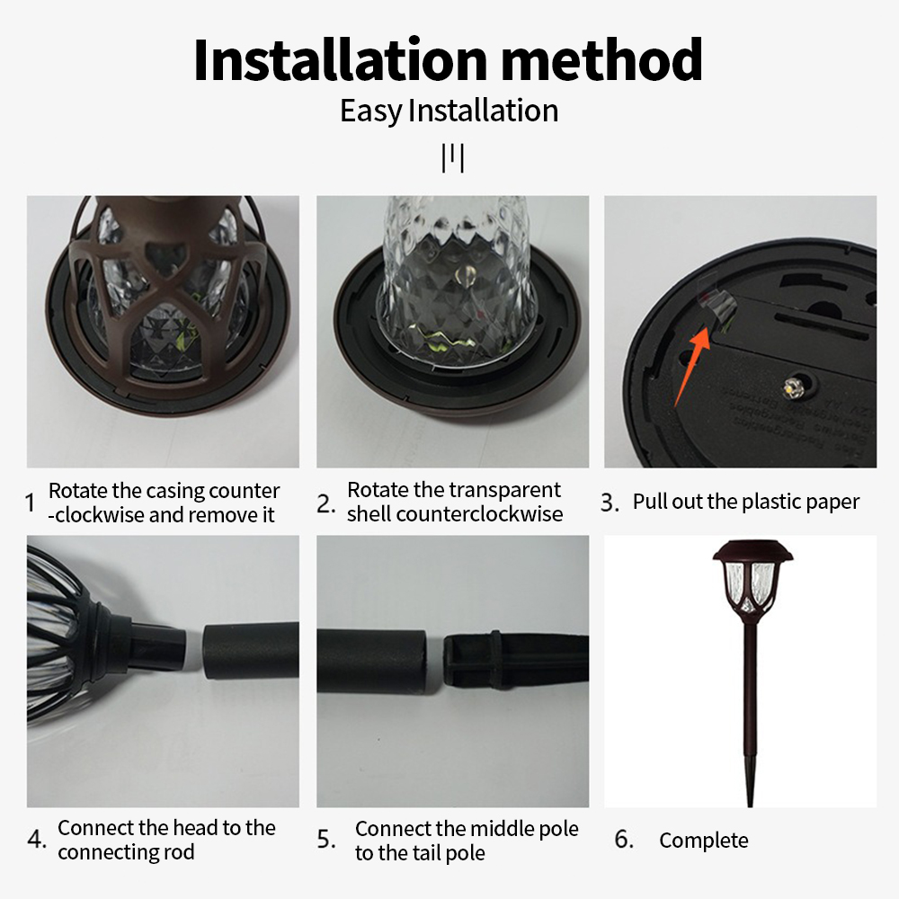Lámpara Solar LED para Patio,  - Outdoor Lighting And Landscape reseña y precio
