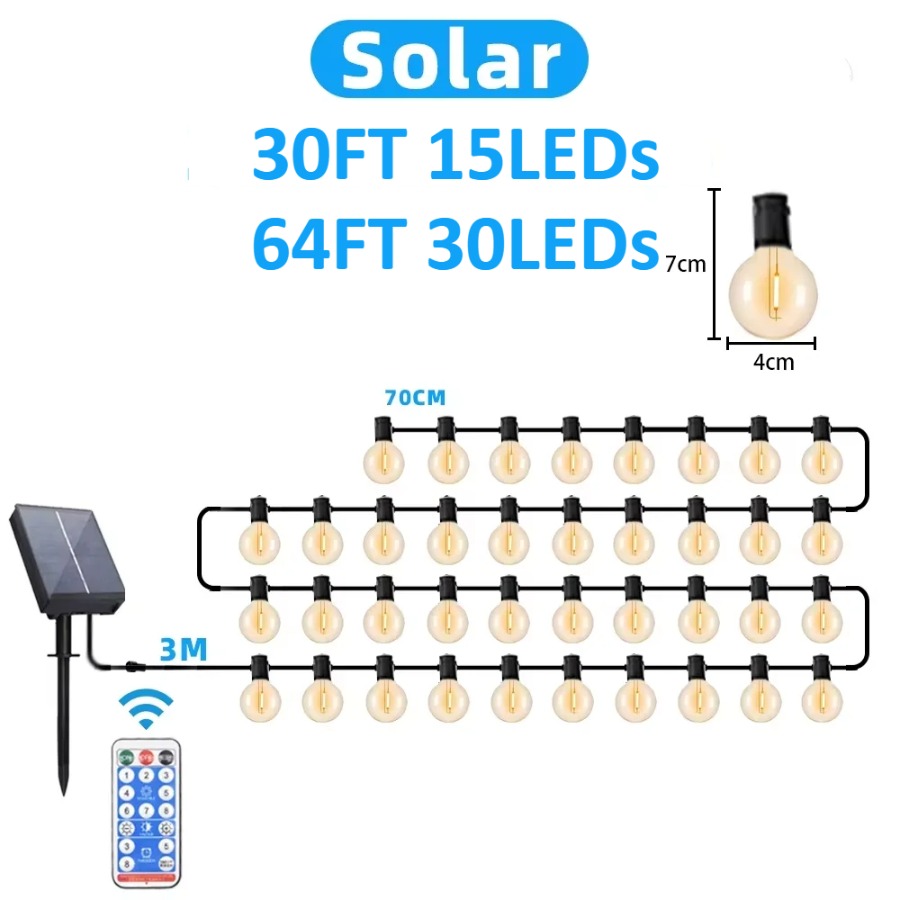 Cadena de Luces LED para Exter - Outdoor Lighting Effects reseña y precio