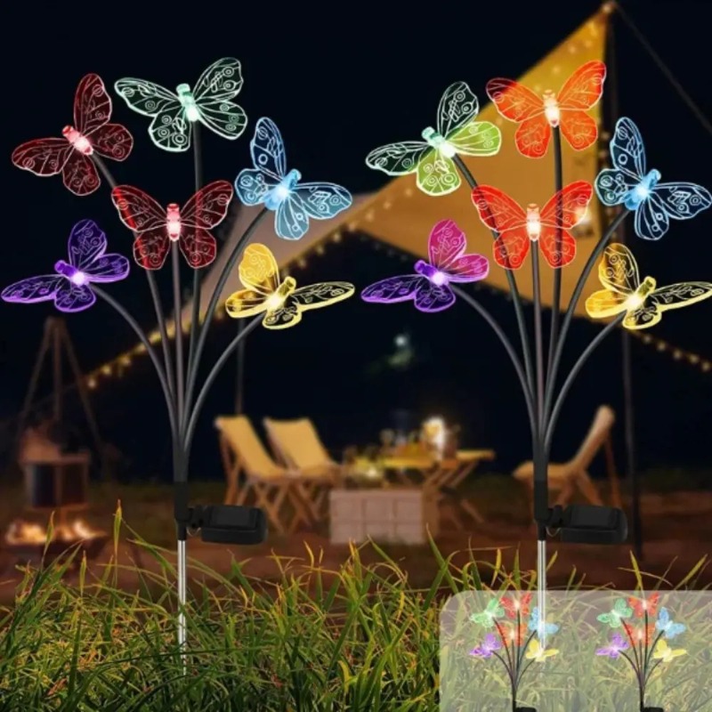Luces de Mariposa con Energía  - Outdoor Lighting Waterproof reseña y precio