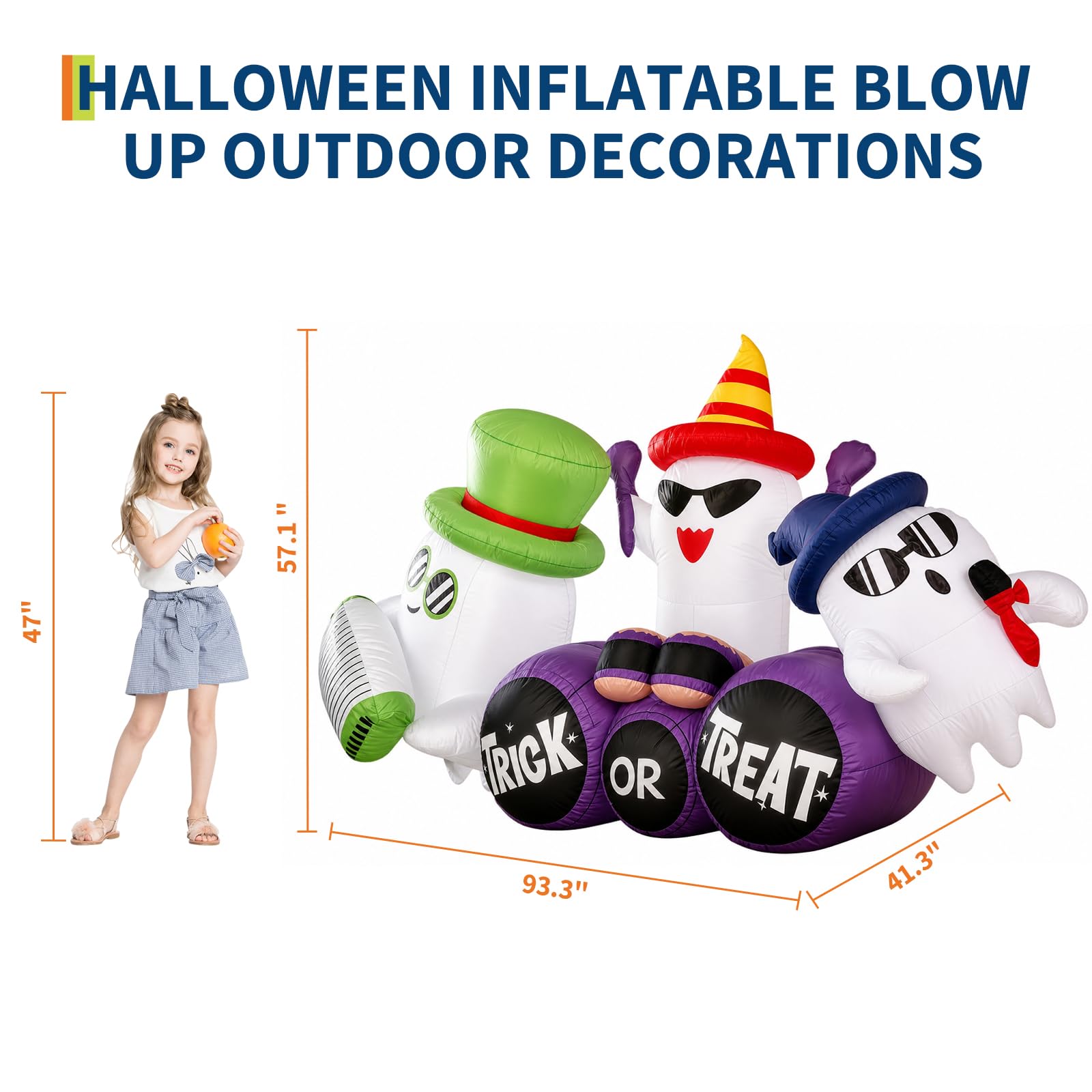 Guirnalda inflable de 240 cm c - Outdoor Lighting Effects reseña y precio